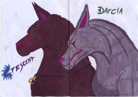 Weres Darcia And Crescent By Crescentwolf01 On Deviantart