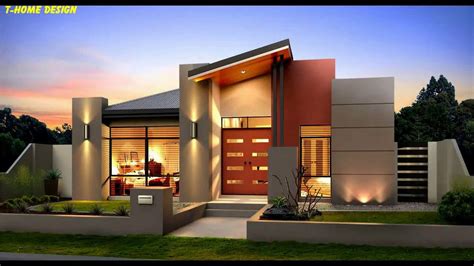 How's this for an entire estate on one floor? Modern single storey house design with 4 bedrooms ...