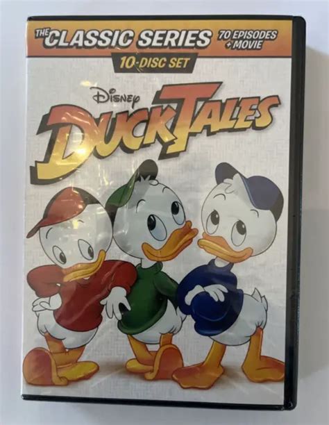Ducktales Collection Dvd Disney 2019 70 Episodes 1 Movie 10 Disc Set