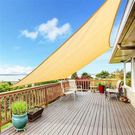 Variable height shade sail poles: Shade Sails by Cool-Off - Perfect for Keeping Outdoor ...