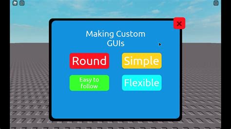 Custom Guis 9 Slicing Roblox Studio Tutorial Youtube