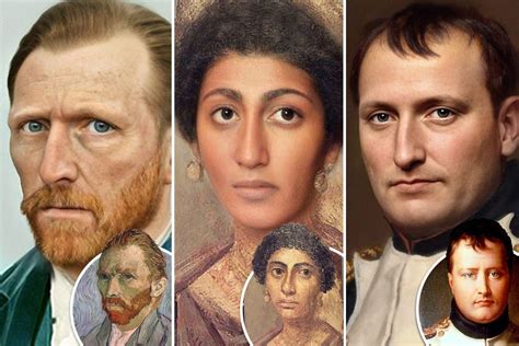 Artist Uses Ai To Create Realistic Looking Portraits Of Famous Figures
