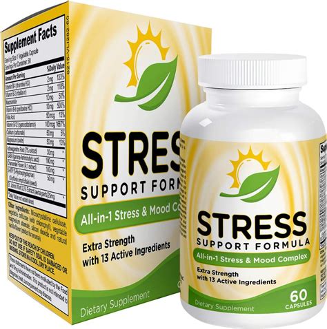 All In 1 Stress Relief Supplement Support Complex Pills Stress Supplementspills
