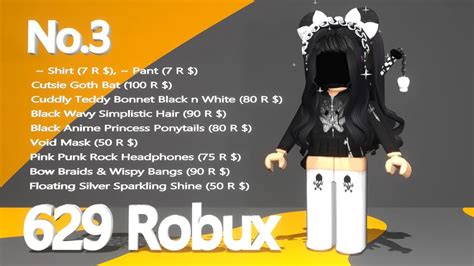 Type Of Cool Roblox Girls Outfits Youtube
