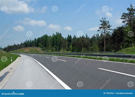 Highway Curve Stock Photo Image Of Holiday Roadway Lane 782296