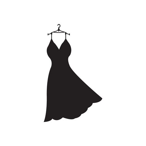 Dress Icon Logo Vector Design Template 15158650 Vector Art At Vecteezy