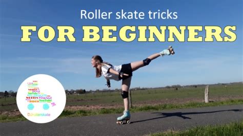 easy roller skate tricks  beginners youtube