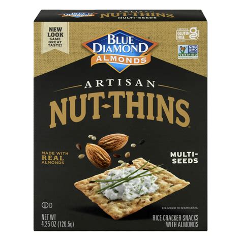 Save On Blue Diamond Almonds Artisan Nut Thins Cracker Snacks Multi