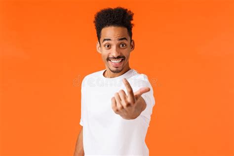 Excited Friendly Smiling And Happy African American Hipster Guy Male