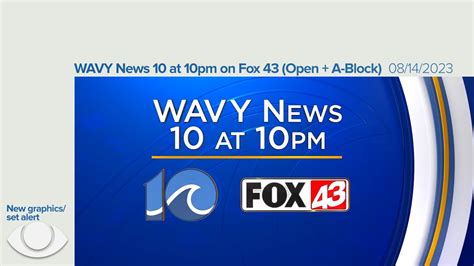 New Graphicsset Wvbt Wavy News 10 At 1000 On Fox 43 A Block 814