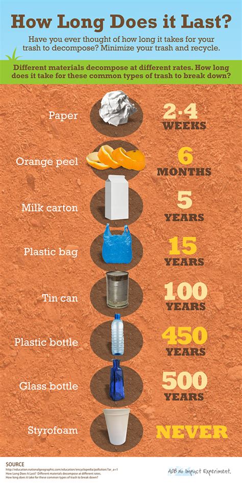 Decomposition Infographic By Roshipotoshi Recycling Environmental