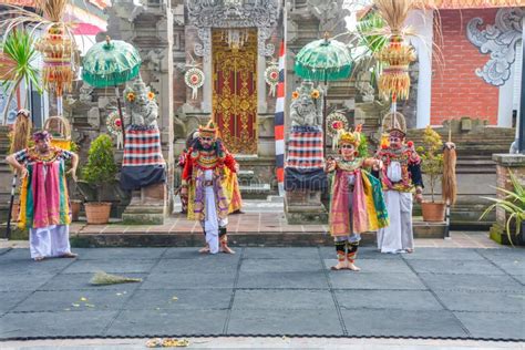 Barong Dance In Bali Indonesia Editorial Stock Image Image Of Asian