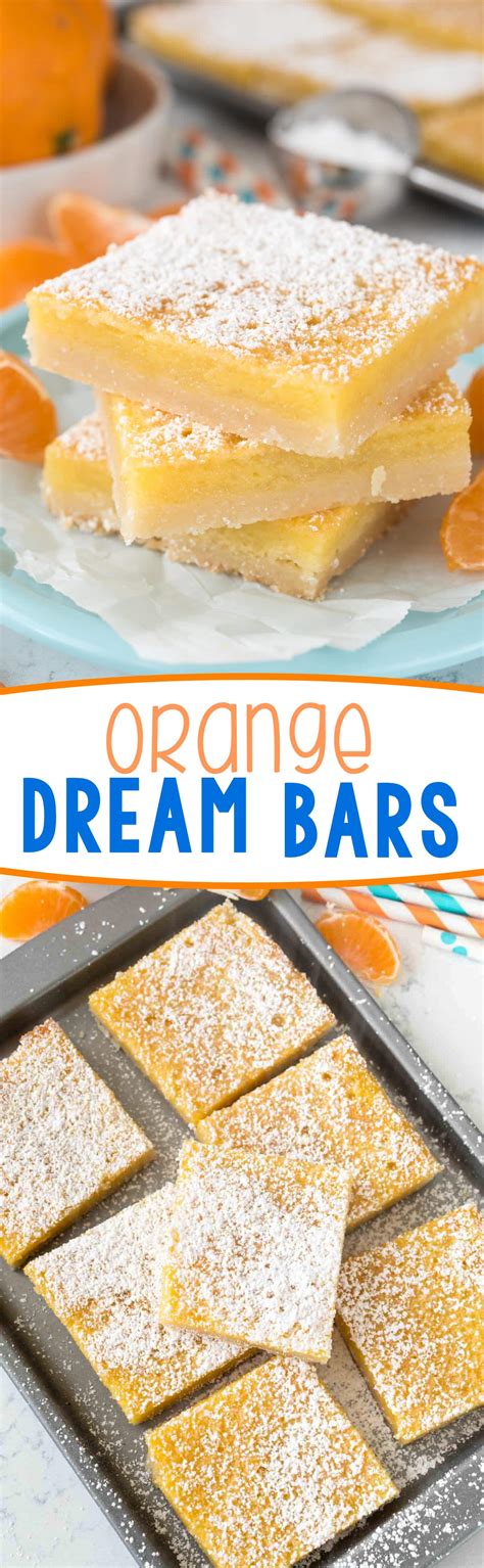 Orange Dream Bars Crazy For Crust