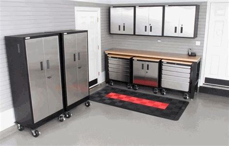 D steel garage floor cabinet is a perfect addition to your garage. Metal Garage Storage Cabinets Offer The Durability and ...