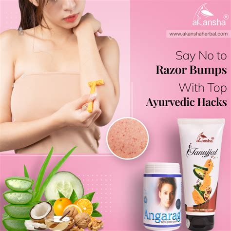 5 simple ayurvedic tips to treat razor bumps akansha herbal buy herbal care products and online