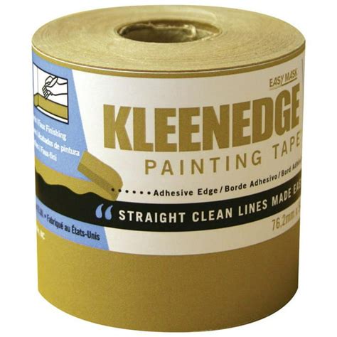 Kleenedge Single Edge Painting Tape 3 In W X 180 Ft L Kraft Paper