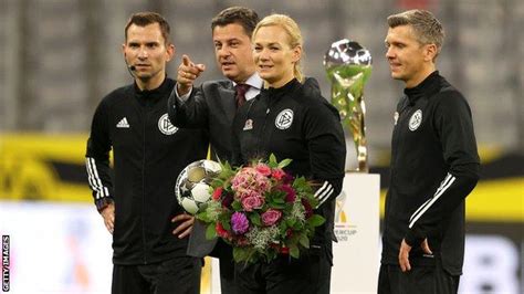 Bibiana Steinhaus Referee Retires After Super Cup Win For Bayern Bbc Sport