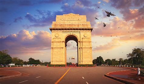 The India Gate In Delhi Stock Photo Download Image Now India Gate