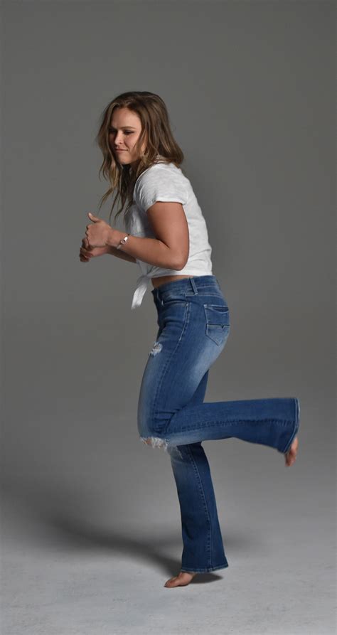 Ronda Rousey Is Preparing For Her Ufc Return By Modeling A Denim Line
