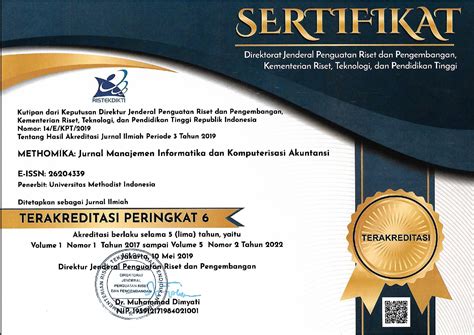 Jurnal ilmiah simada (sistem informasi dan manajemen basis data)adalah wadah informasi berupa hasil penelitian, studi kepustakaan, gagasan, aplikasi teori dan kajian analisis kritis di bidang keilmuan jurnal simada is abstracting & indexing in the following databases: RANCANGAN SISTEM INFORMASI LOGISTIK KEBENCANAAN STUDI ...