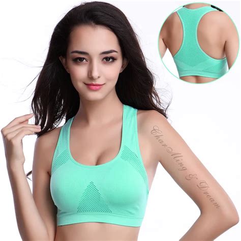 2015 new cotton 100 sports leisure bra sports bras women seamless full cup lady s sleep bra