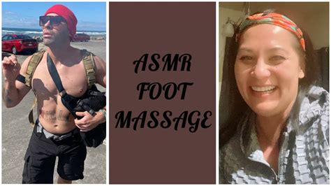 foot massage asmr youtube