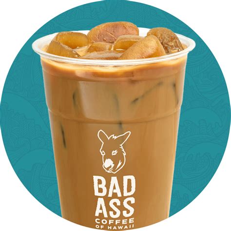 menu bad ass coffee of hawaii