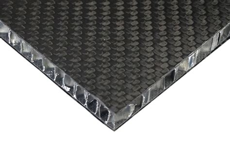 Carbon Fibre Aluminium Honeycomb Sheetpanel 5mm 2500mm X 750mm