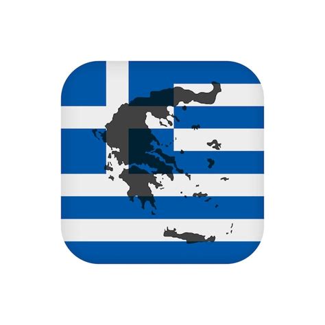 Premium Vector Greece Flag Official Colors Vector Illustration