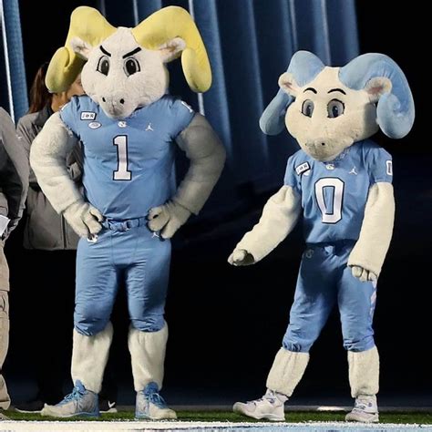 Rameses And Rj North Carolina Tar Heels Mascots Mascot North