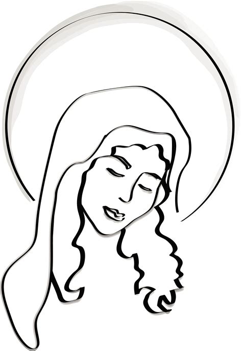 Blessed Virgin Mary Clip Art Clip Art Library