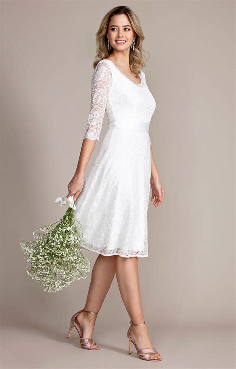 Arabella Wedding Dress Short Ivory By Alie Street Knee Length Wedding