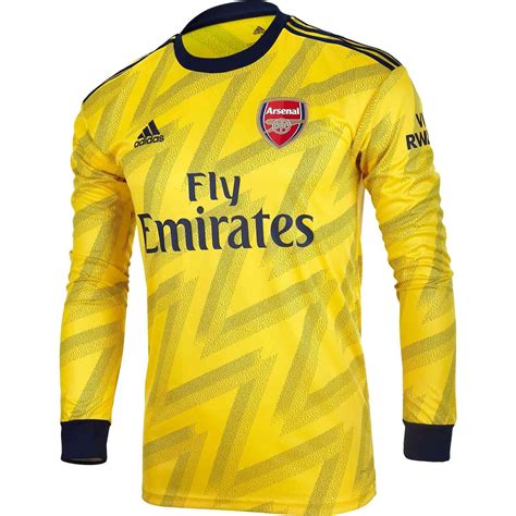 201920 Adidas Arsenal Ls Away Jersey Jersey Arsenal Long Sleeve