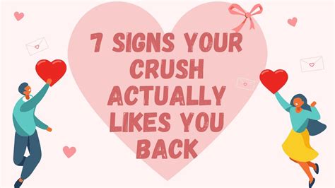 7 signs your crush actually likes you back youtube