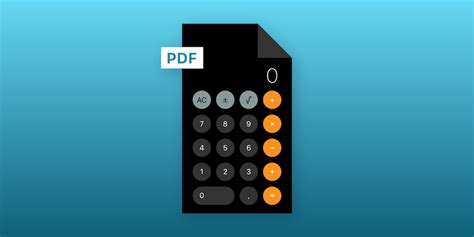 How To Program A Calculator In A PDF PSPDFKit