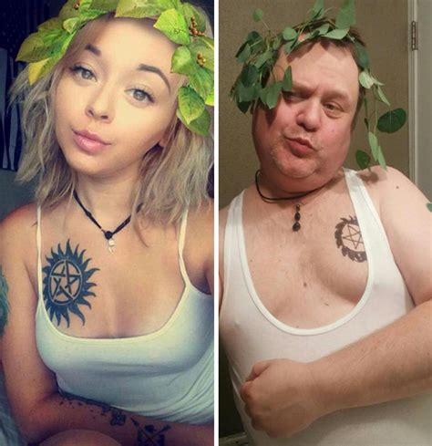 These Men Made Hilarious Recreations Of Women Photos Demilked