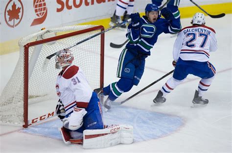 By matt cudzinowski @canadiensmtl / canadiens.com. Vancouver Canucks hand Montreal Canadiens first loss of ...