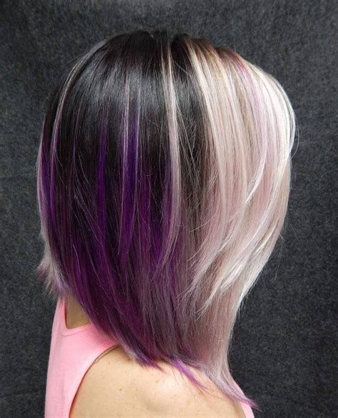 27 Blonde And Purple Short Hairstyles Hairstyle Catalog