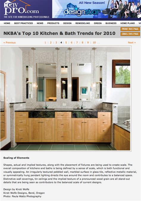 With the recent downturn in good mexican food options in bend, i decided to cast a wider net in search of some. NKBA's TOP 10 Kitchen and Bath Trends for 2010 ...