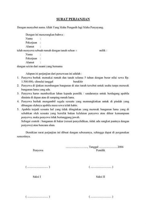 Itulah artikel mengenai contoh surat kontrak rumah dengan format resmi dan profesional sebagai referensi dalam. Aneka Contoh Surat Perjanjian Gadai Rumah Simple 70 Untuk ...