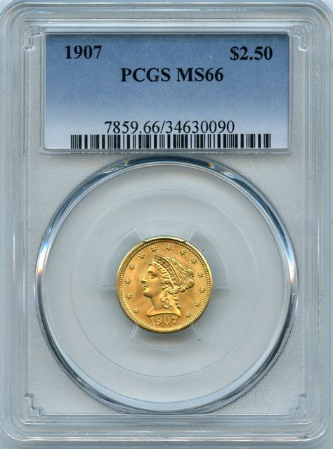 1907 25 Dollar Liberty Eagle Gold Coin Pcgs Ms66 American Rare Coin
