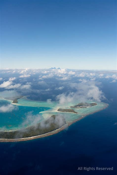 Overflightstock Tetiaroa Atoll Tropical Islands Of French Polynesia