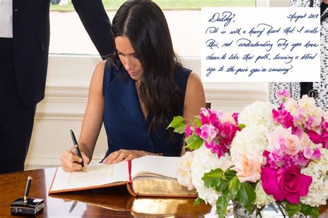 Meghan Markle Blogged On How To Pen The Perfect Letter Years Before Explosive Note Leaked By