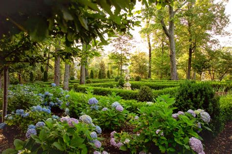 Elaborate Georgian Estate Gardens Troy Rhone Garden Design And Landscape