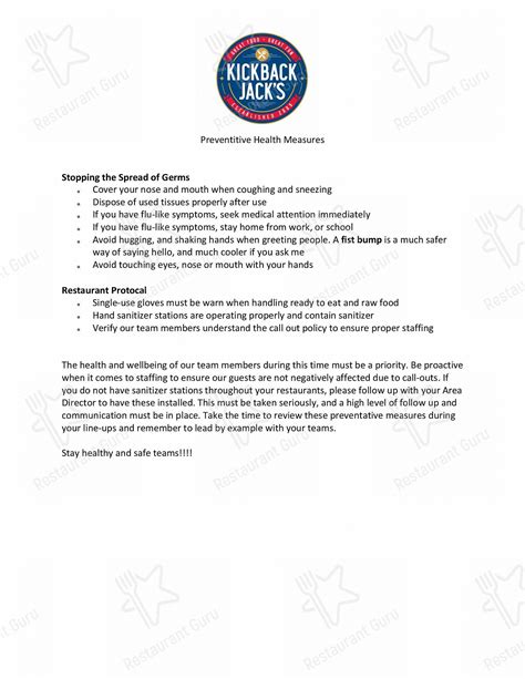 Menu at Kickback Jack's pub & bar, Danville