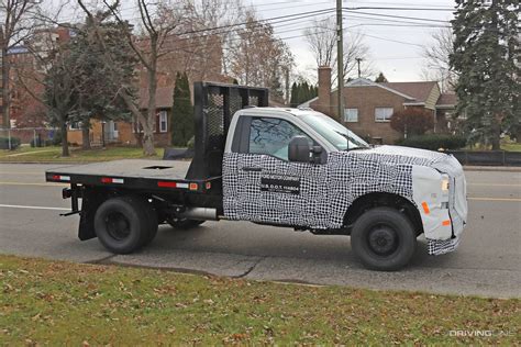 Spy Photos 2023 Ford Super Duty F 350 Xl Chassis Cab Truck In Michigan