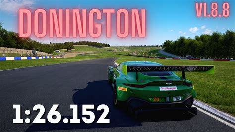 Assetto Corsa Competizione Aston Martin V Vantage Gt Donington