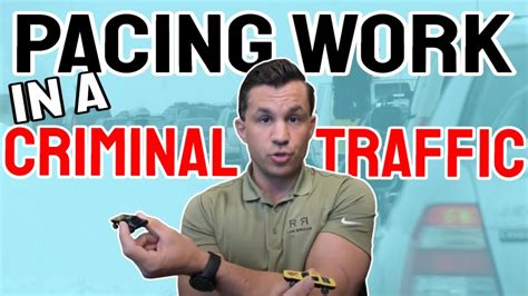 How Does Pace Or Pacing Work In A Criminal Traffic Case Youtube