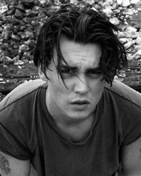 Collection by angel michel • last updated 12 weeks ago. johnny depp long hair young - Google Search | Cheveux mi ...