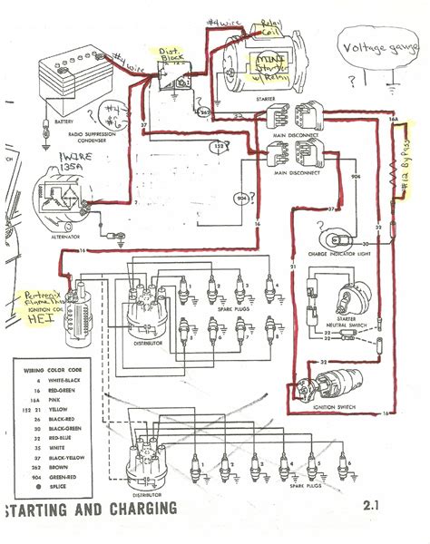 1966 Ford Alternator Wiring Diagram
